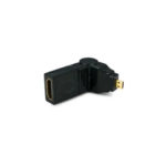 Adaptador Hdmi Fêmea Para Micro Hdmi Macho 360º