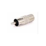 Conector RCA Para Fêmea Coaxial