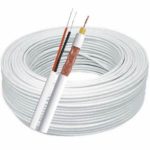 Cabo Coaxial 4mm 80_ Cabo CFTV 4mm 80_ Malha