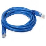 Cabo De Rede Amp Cat 6e 1.5m Azul